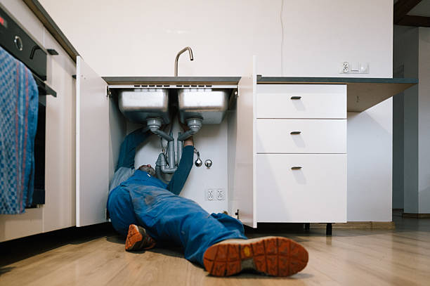 Professional Drain Cleaning technician working in Red Hill, SC